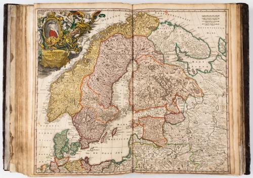 Baptist Homann, Johann  : Atlas Novus Terrarum Orbis Imperi
