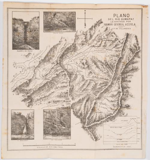 Guerra Azuola, Ramón : Plano del Río Sumapaz