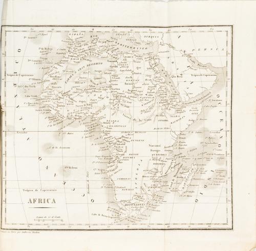 Malte-Brun, Conrad : Atlas geográfico para el uso de las es
