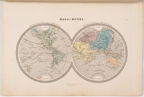 Dufour, Guillaume Henri : Atlas de geografía por A. H. Dufo