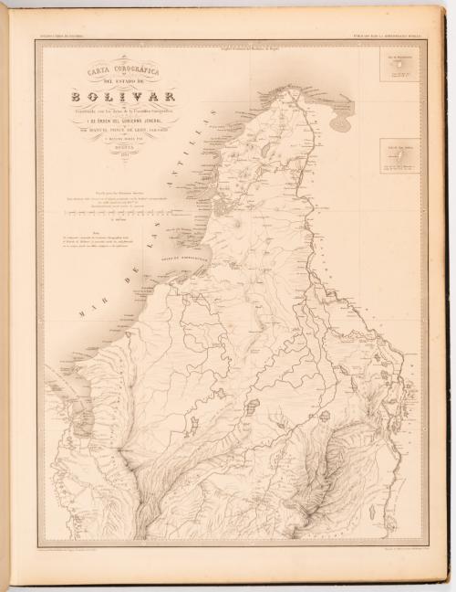 Ponce de Leon, Manuel : Atlas de los Estados Unidos de Colo