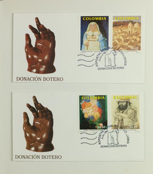 Carpeta Filatélica Conmemorativa: Donación de Fernando Bote