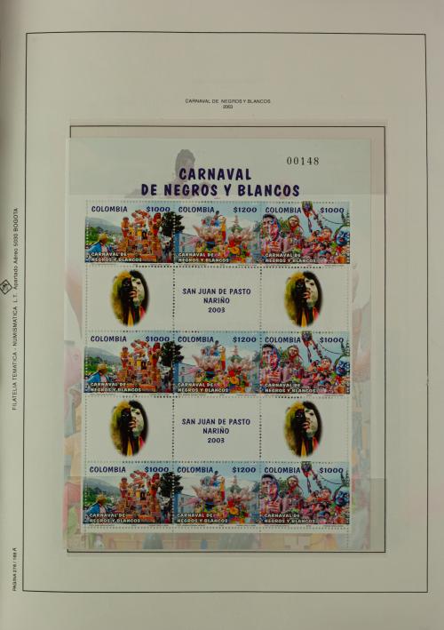 Álbum de Colombia - Emisiones Regionales y Pliegos Temático