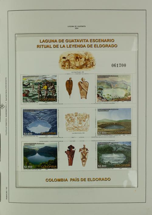 Álbum de Colombia - Emisiones Regionales y Pliegos Temático