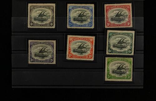 Nueva Guinea Británica (1901) - Primera Emisión Completa