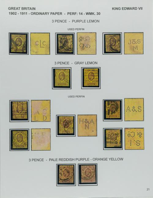 Gran Bretaña - Colección Especializada del Rey Jorge V
