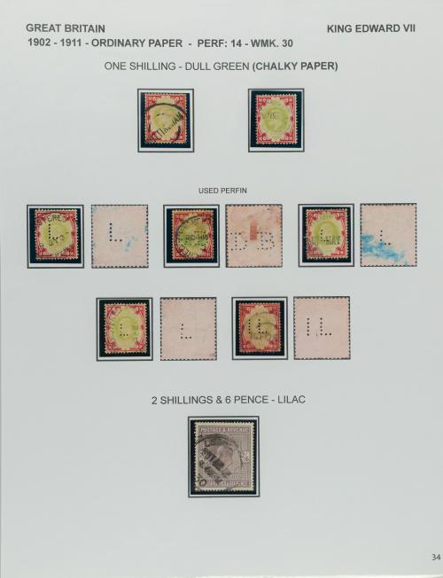 Gran Bretaña - Colección Especializada del Rey Jorge V