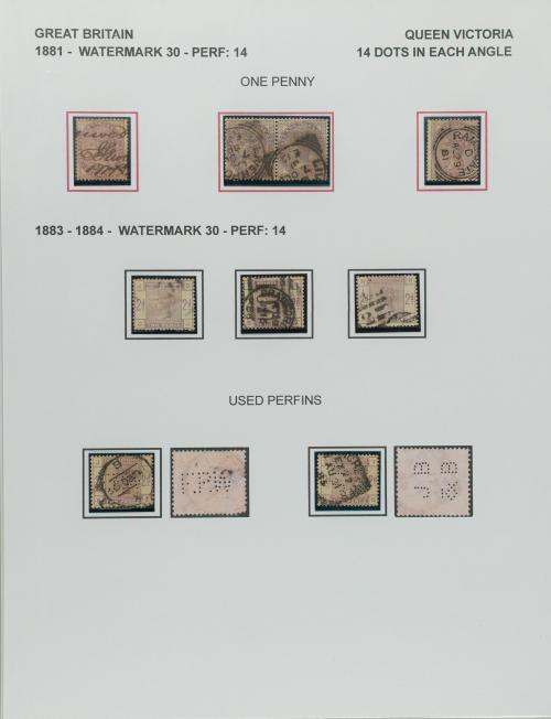 Gran Bretaña - Colección Especializada de la Reina Victoria