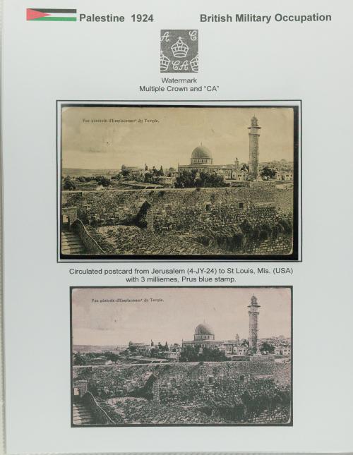 Palestina: Período del Mandato Británico
