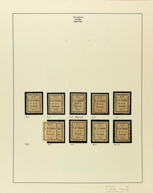 Álbum Departamento de Antioquia (1889-1902) — Pruebas, «Cen