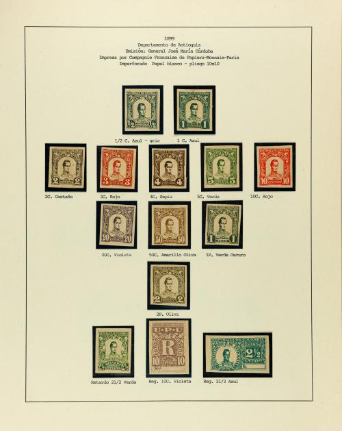 Álbum Departamento de Antioquia (1889-1902) — Pruebas, «Cen