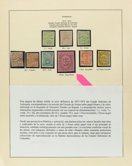 Estado Soberano de Antioquia (1868-1888) — Colección Histór