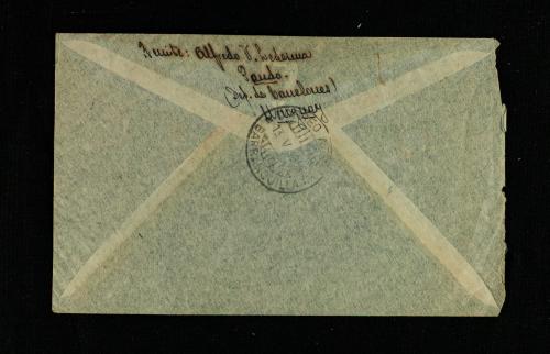 Sobre Certificado Uruguay (1950) - IV Campeonato Mundial de