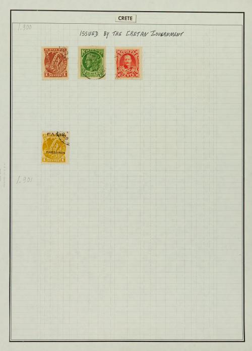 Conjunto Filatélico Internacional - Cirenaica, Creta, Croac