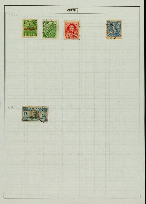 Conjunto Filatélico Internacional - Cirenaica, Creta, Croac