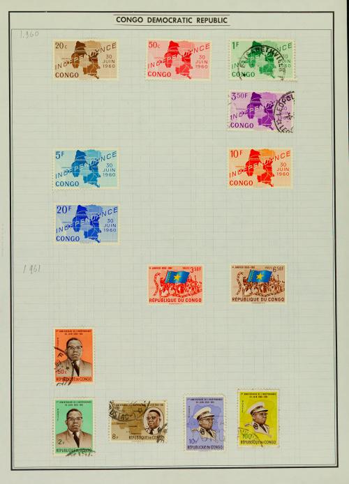 Conjunto Filatélico Internacional - Cirenaica, Creta, Croac