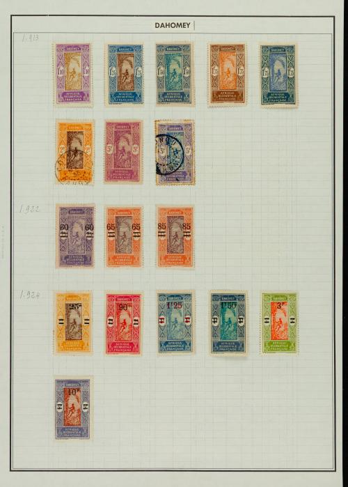 Dahomey, Dalmacia, Indias Occidentales Danesas, Dhofar y Yi