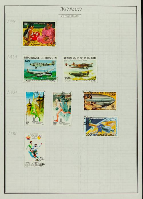 Dahomey, Dalmacia, Indias Occidentales Danesas, Dhofar y Yi