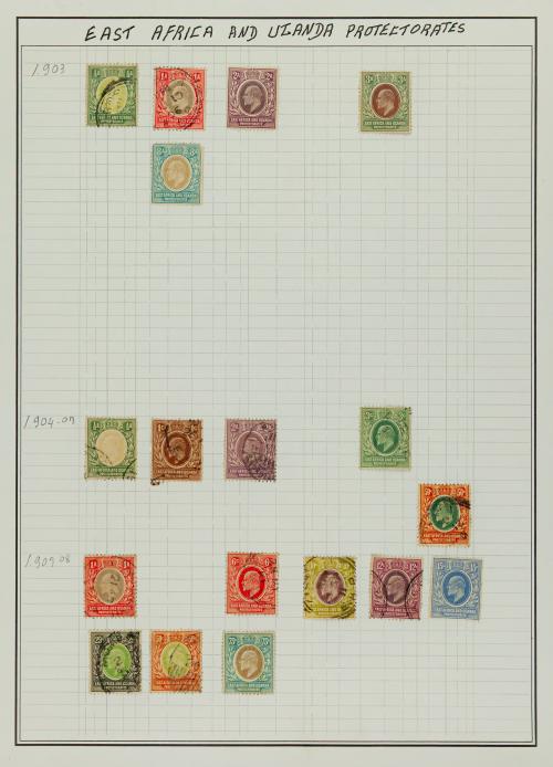 Colección de Ucrania, Emiratos Árabes, Uganda y Ubangui-Sha