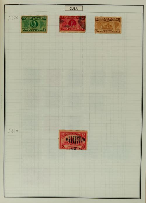 Colección Filatélica de Cuba