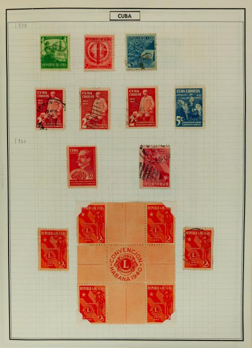 Colección Filatélica de Cuba