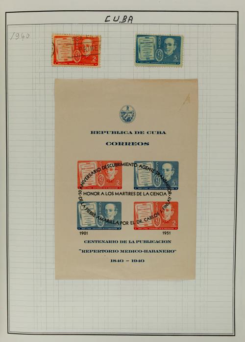 Colección Filatélica de Cuba