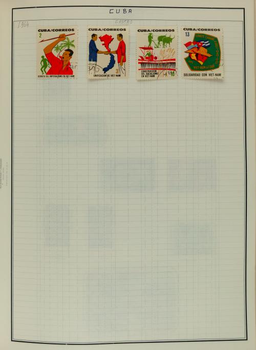 Colección Filatélica de Cuba