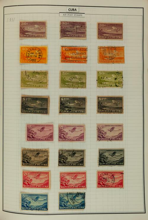 Colección Filatélica de Cuba