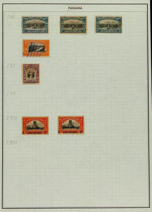 Colección Filatélica de Panamá