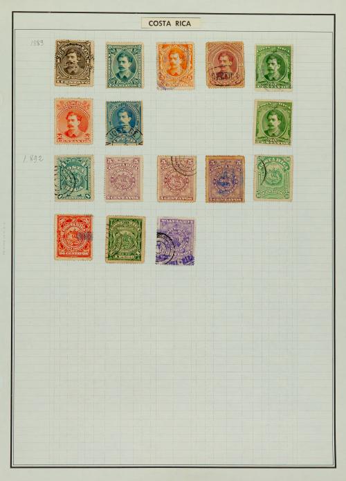 Colección Filatélica de Costa Rica