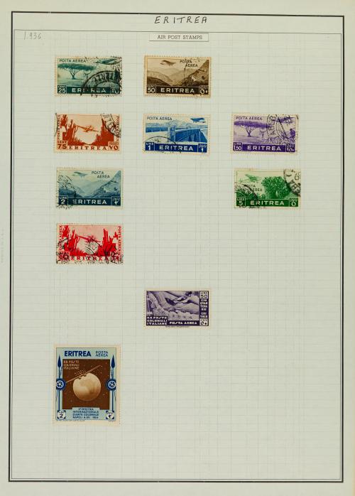 Colonia Eritrea (1892-1936) y República de Estonia (1918-19