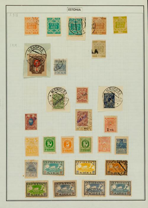 Colonia Eritrea (1892-1936) y República de Estonia (1918-19