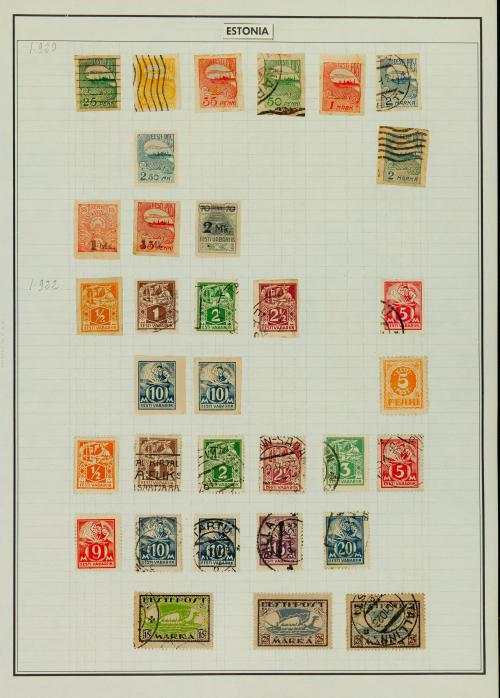 Colonia Eritrea (1892-1936) y República de Estonia (1918-19