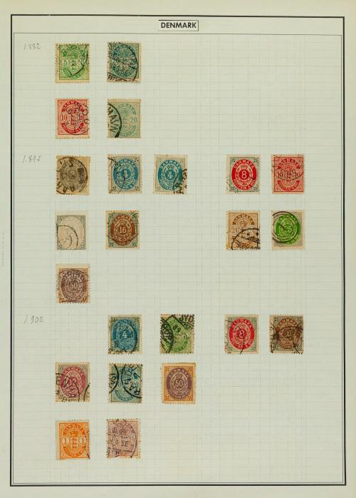 Colección Filatélica de Dinamarca