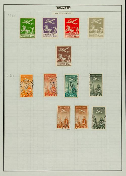Colección Filatélica de Dinamarca