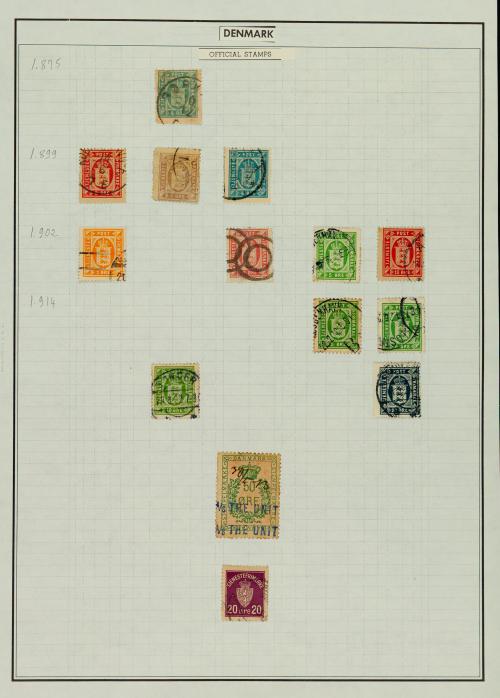 Colección Filatélica de Dinamarca