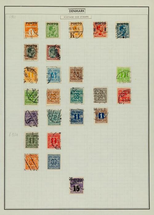 Colección Filatélica de Dinamarca