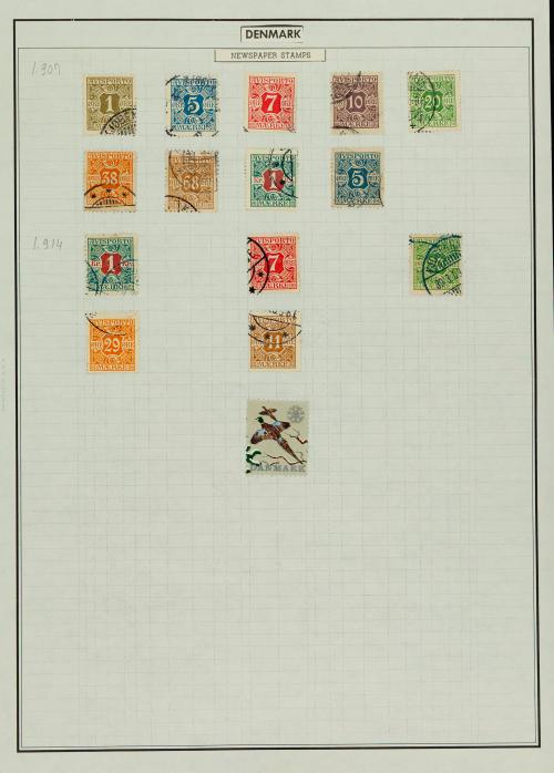 Colección Filatélica de Dinamarca