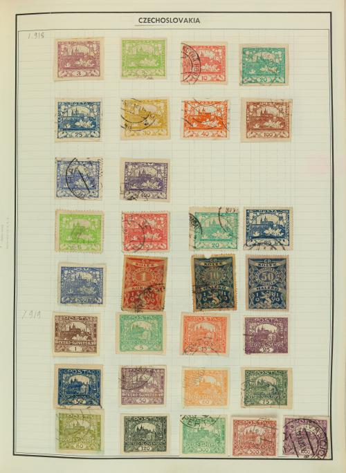 Colección de Checoslovaquia, Bohemia y Moravia