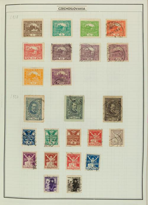 Colección de Checoslovaquia, Bohemia y Moravia