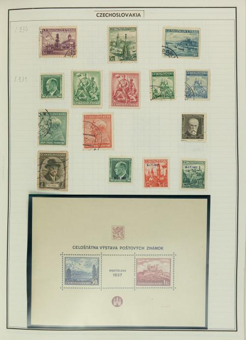 Colección de Checoslovaquia, Bohemia y Moravia