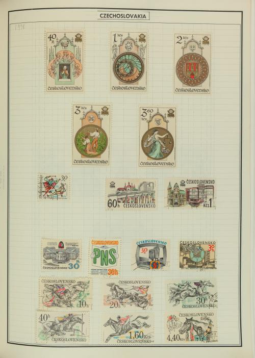 Colección de Checoslovaquia, Bohemia y Moravia
