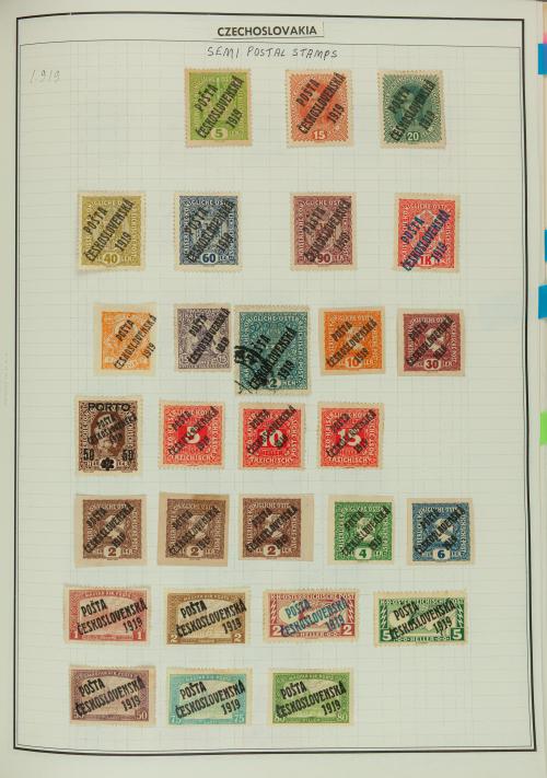Colección de Checoslovaquia, Bohemia y Moravia