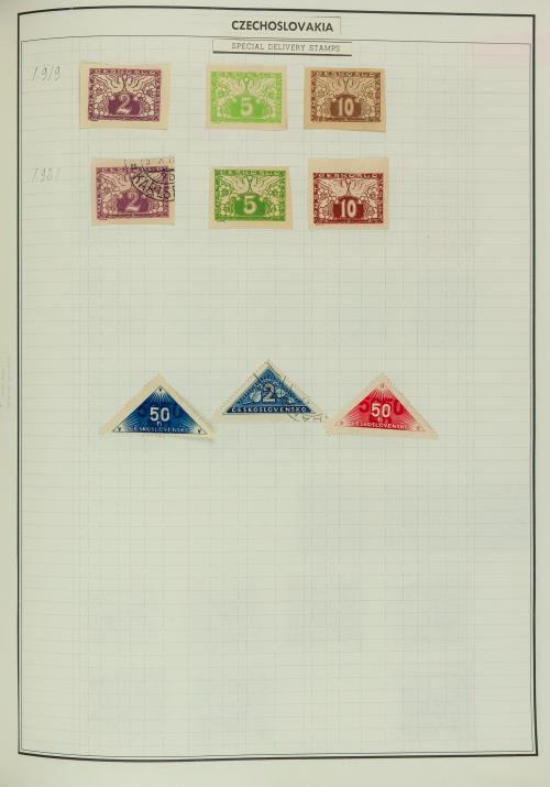 Colección de Checoslovaquia, Bohemia y Moravia