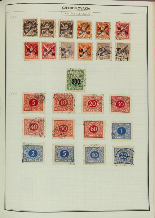 Colección de Checoslovaquia, Bohemia y Moravia