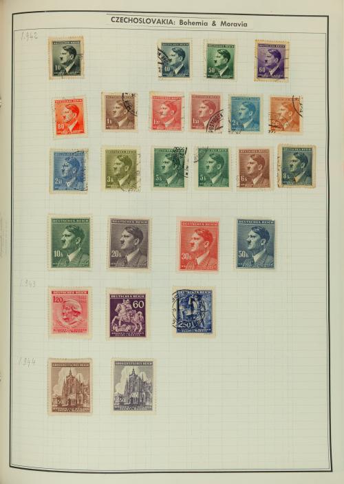 Colección de Checoslovaquia, Bohemia y Moravia
