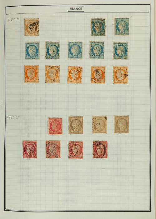 Colección Monumental de Francia, Oficinas y Colonias