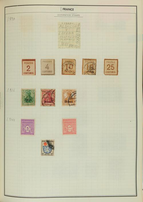 Colección Monumental de Francia, Oficinas y Colonias