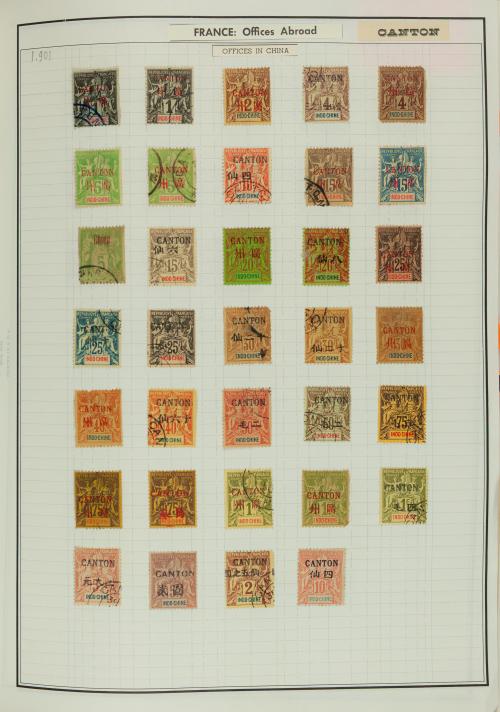 Colección Monumental de Francia, Oficinas y Colonias
