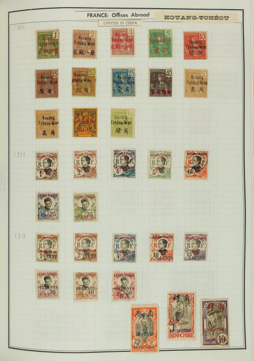 Colección Monumental de Francia, Oficinas y Colonias
